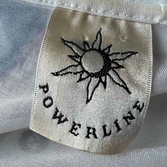 Powerline Womens White Ballerina Balletcore Wrap Long Sleeve Sheer Top Medium - Picture 4 of 8